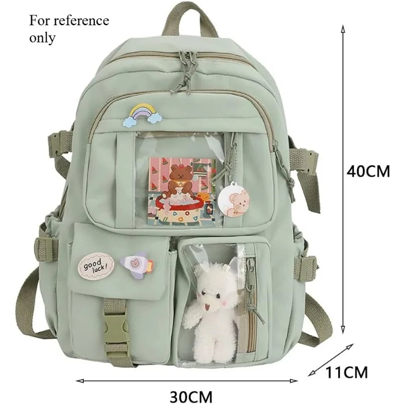 Cute Girls School Backpack – Teen & Women Laptop Bag
