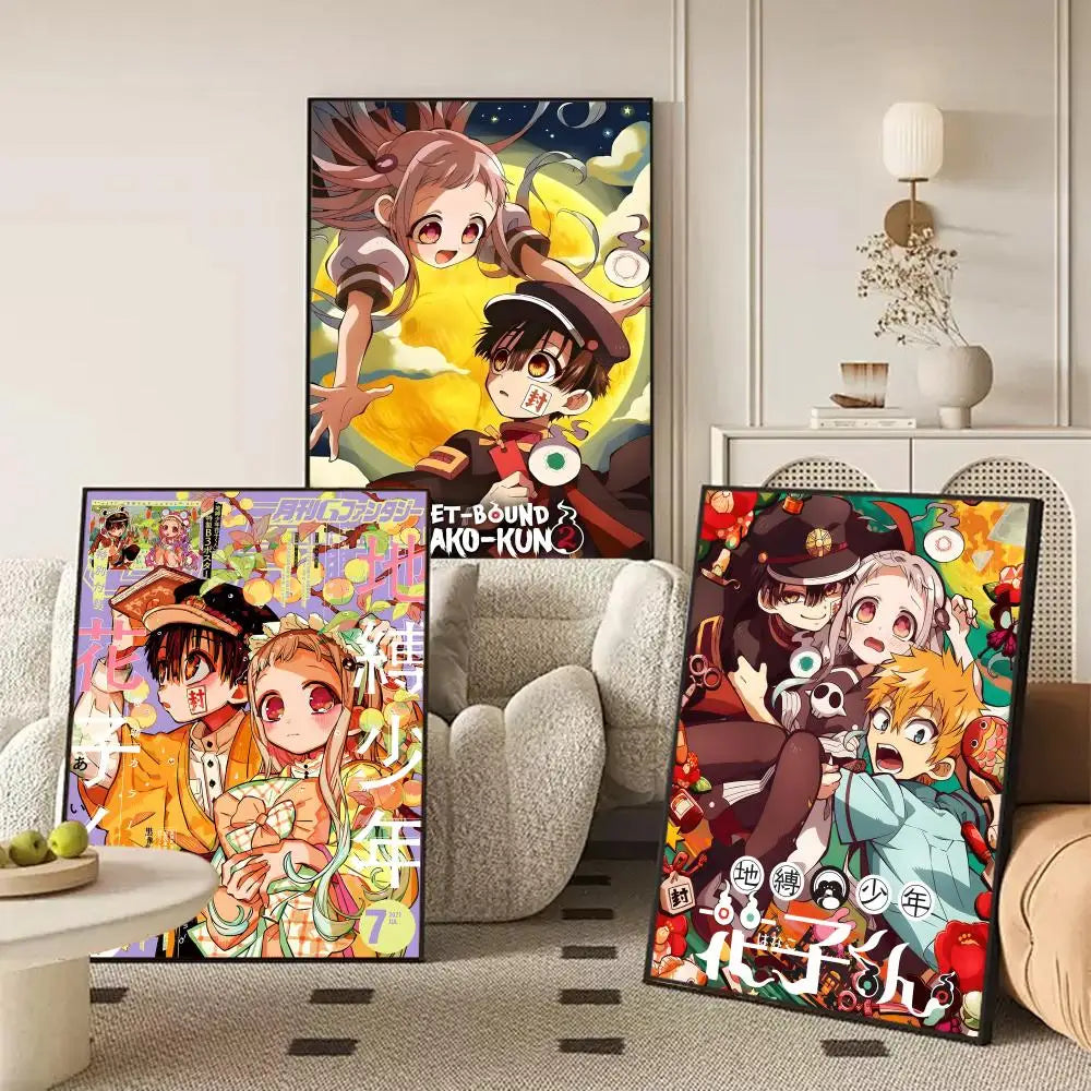 Hanako-kun Anime Self-Adhesive Wall Poster | Sticker Art