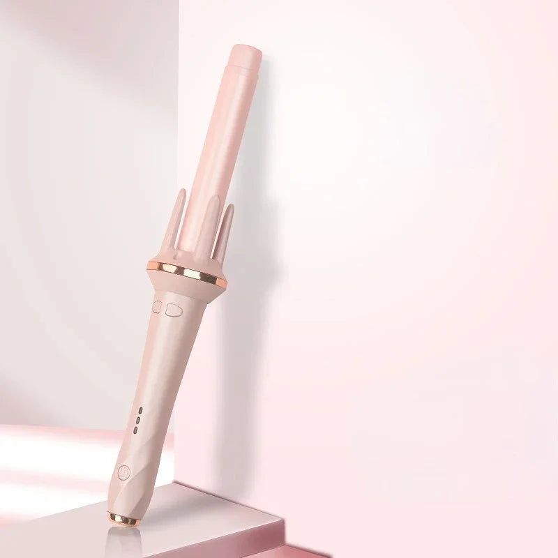 28mm Auto Rotating Ceramic Curling Iron | Negative Ion Wand