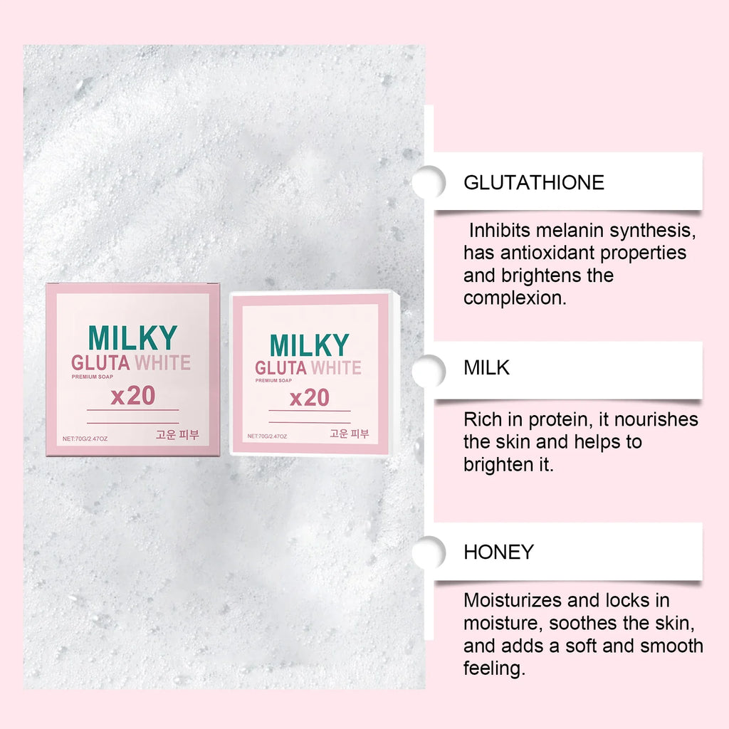 Milk Body Moisturizing Soap – Gentle Hydrating Cleansing Bar