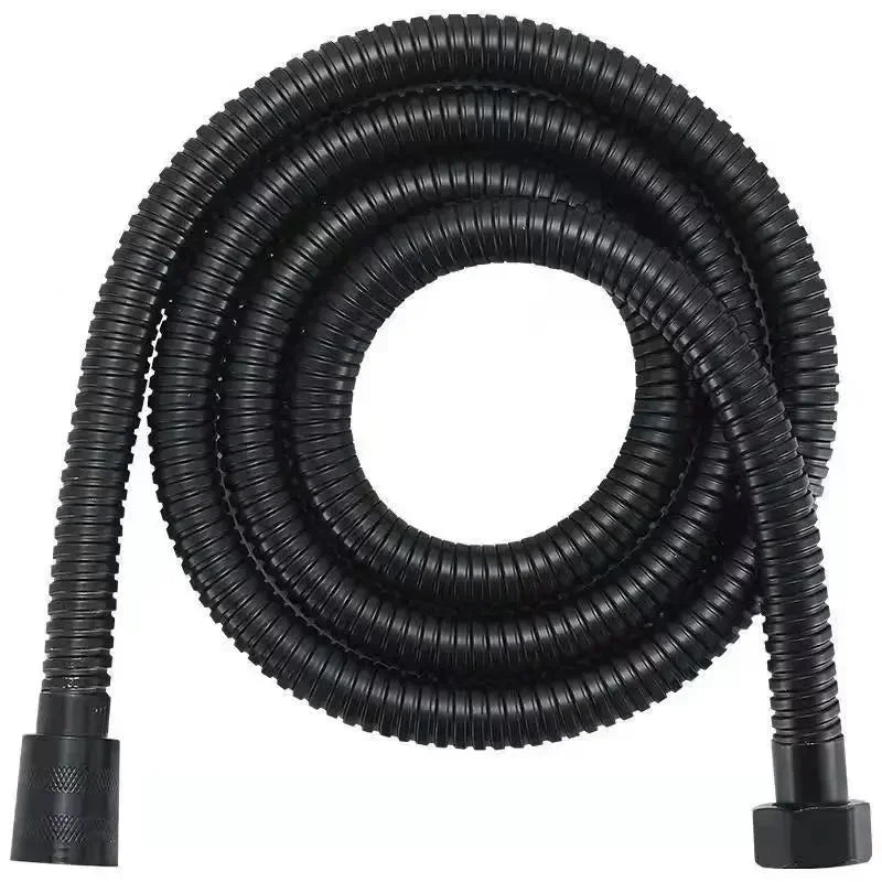 SUS304 Flexible Shower Hose 1.5M / 2M – Stainless Steel Black