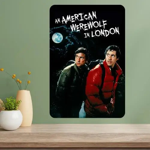 American Werewolf in London Classic Movie Metal Sign – Wall Art
