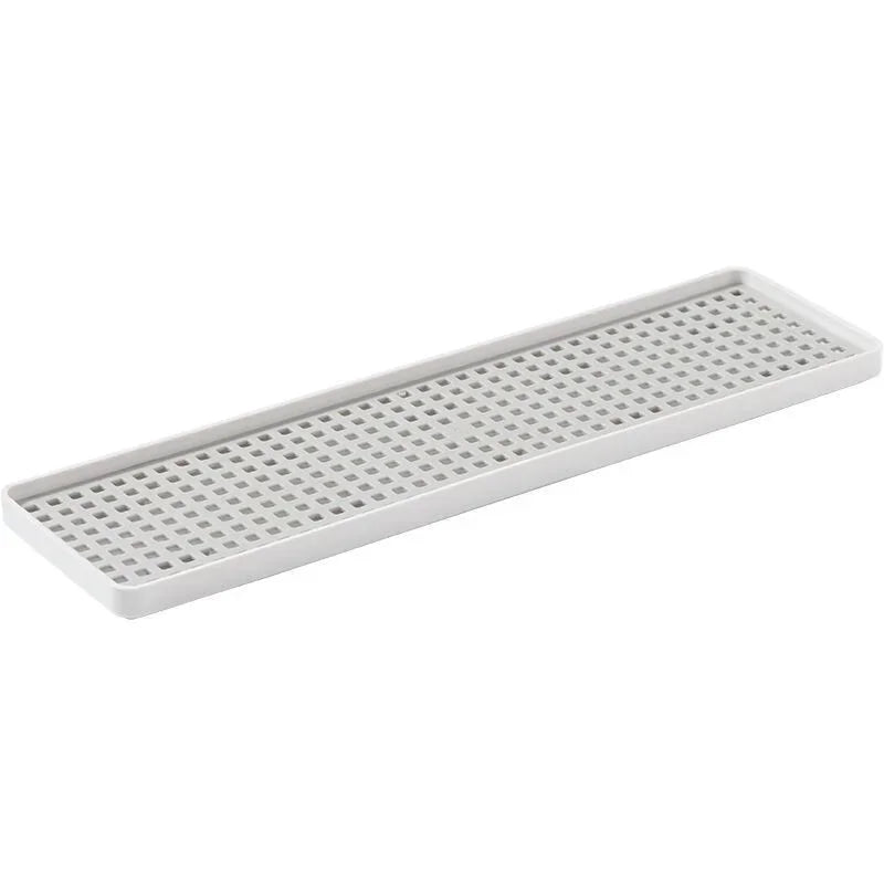Rectangular Kitchen Drain Tray – Bowl, Fruit & Cup Organizer