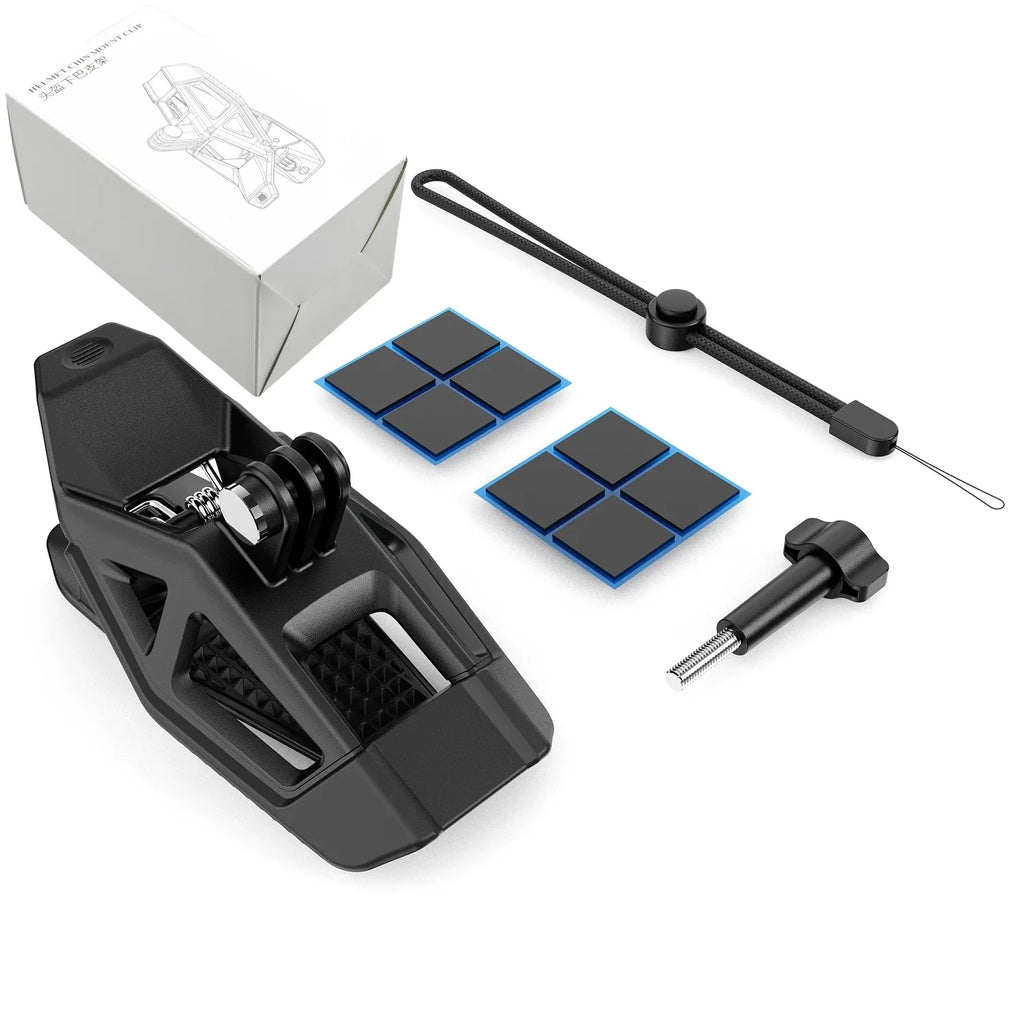 Universal Helmet Chin Mount for GoPro, DJI Osmo & Insta360