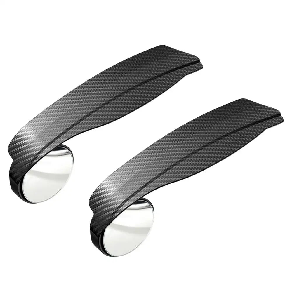 2-in-1 Blind Spot & Rain Eyebrow Wide Angle Car Mirror