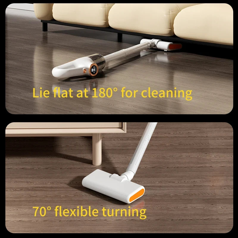 Cordless Handheld Vacuum – 15000Pa HEPA Wet & Dry, Pet Hair