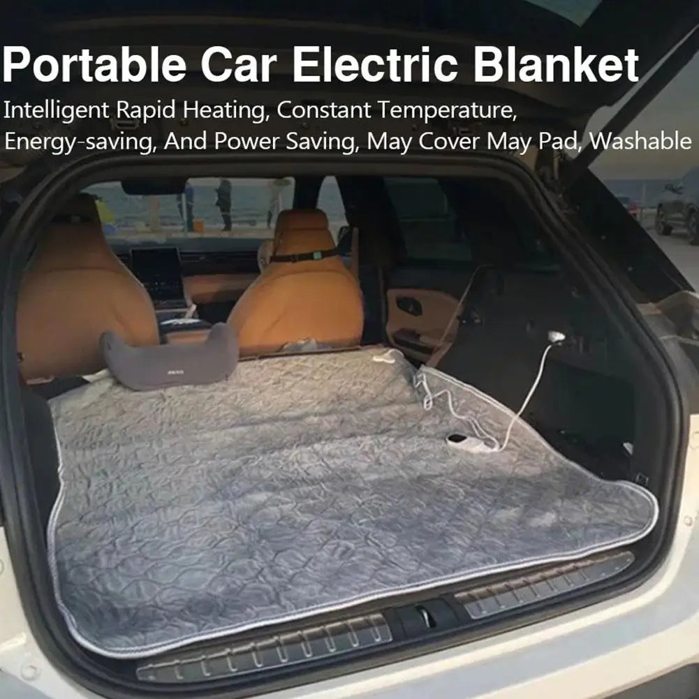 12V Electric Heated Car Blanket – Camping, Truck & Off-Road
