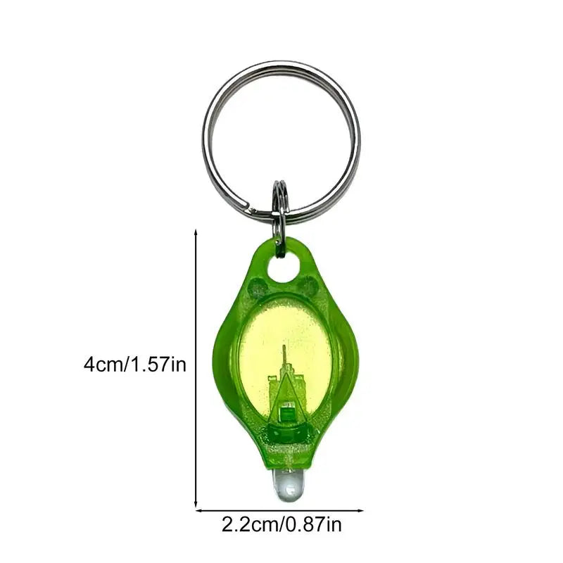 Mini LED UV Keychain Light | Portable Detector for Bags & Keys