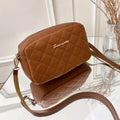 Women's Tassel Crossbody Bag – Quilted PU Leather Shoulder Bag