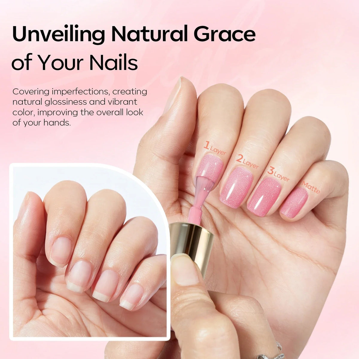 YURHERSU Soak-Off UV LED Gel Nail Polish – Long Lasting 10ml