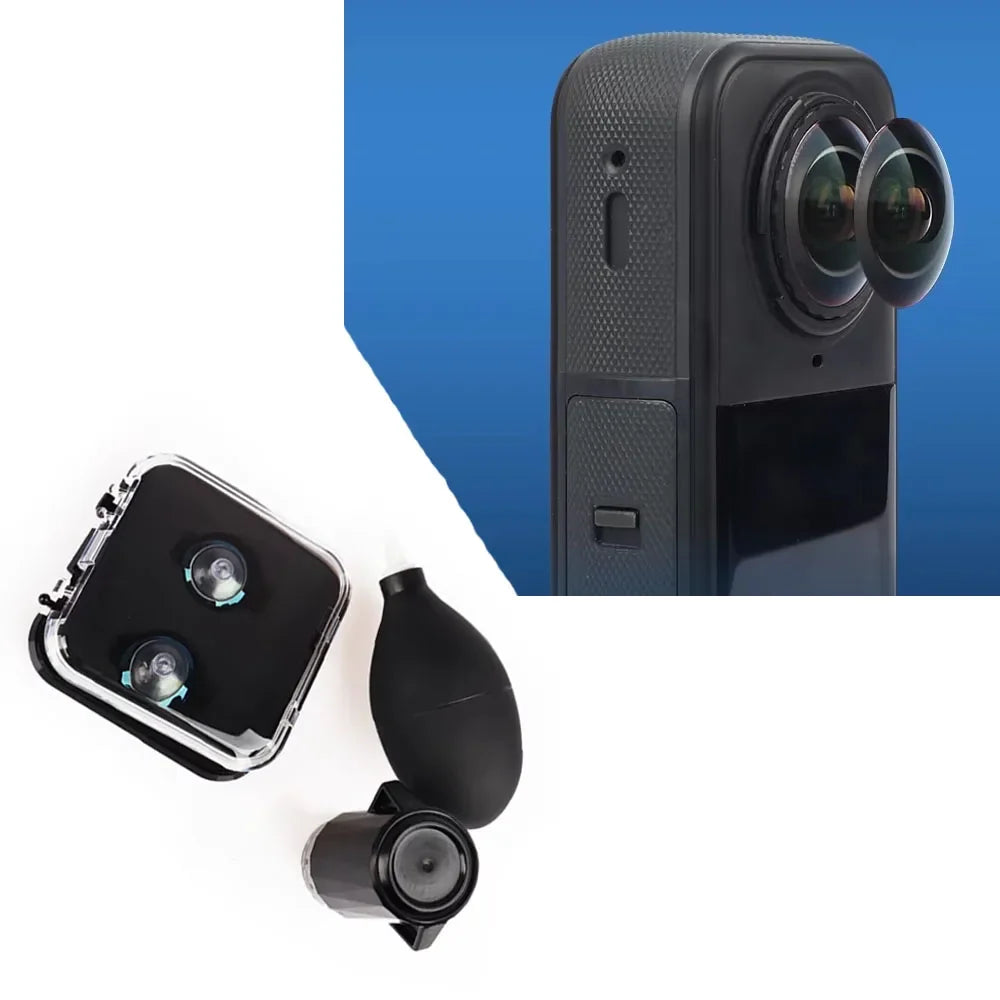 Interchangeable Lens Kit for Insta360 X5 Action Camera