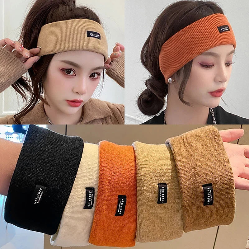 Women's Elastic Sports Headband – Yoga, Running & Makeup