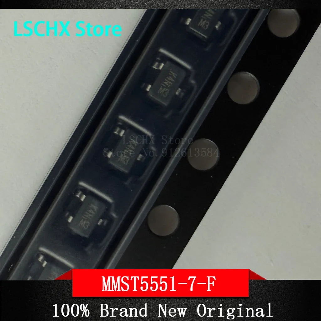 20pcs SMD BJT Transistors – MMST4403 MMST5401 MMST2907A SOT-23