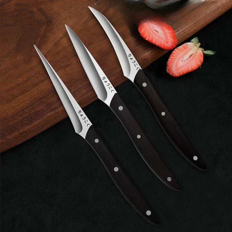 Professional Fruit Carving Knife – Sharp Stainless Steel Blade