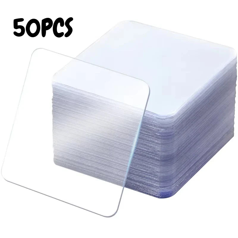 Double-Sided Foam Tape Waterproof Transparent Patches 6×6cm