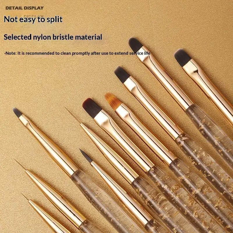 Nail Art Detail Brush – Fine Line Gel Acrylic Painting Tool