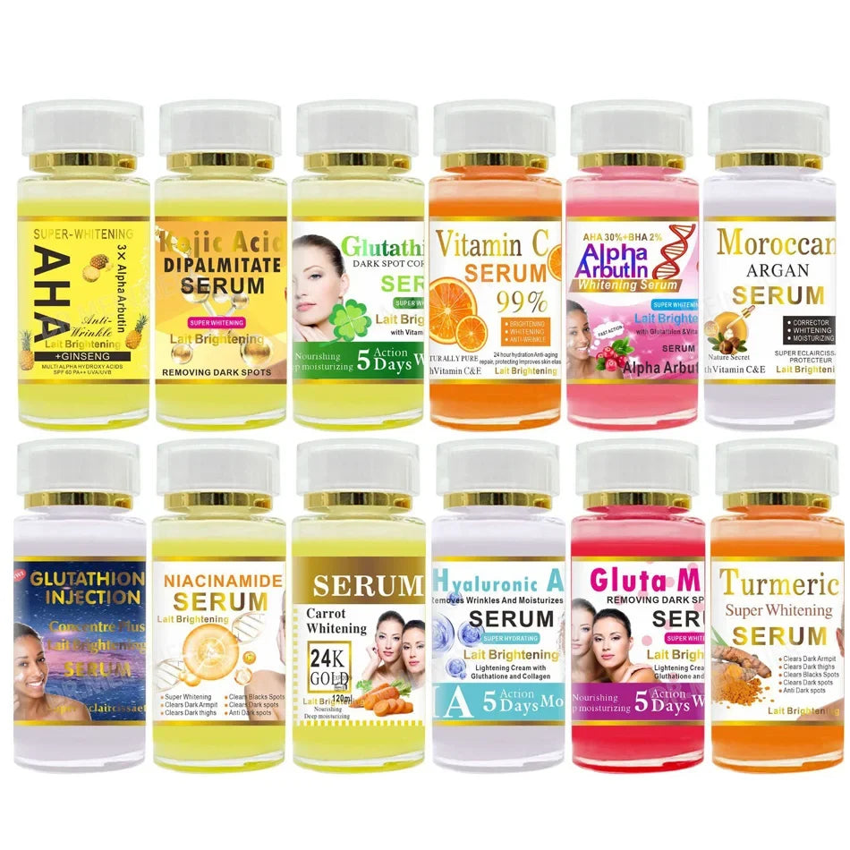99 Vitamin C Serum Oil Facial AHA Kojic Acid Glutathione Skin