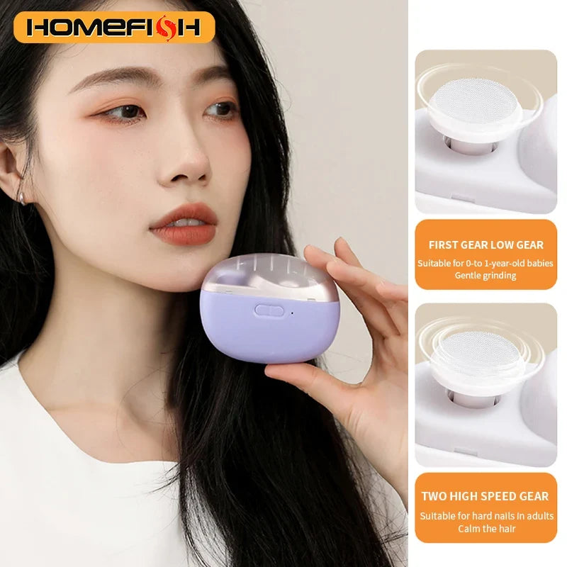 Electric Baby Nail Trimmer Automatic Anti-splash Anti-pinch Polisher