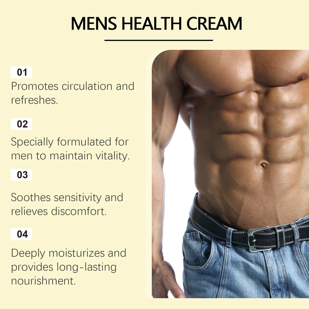 Men's Deep Moisturizing Body Massage Cream | Daily Skin Care