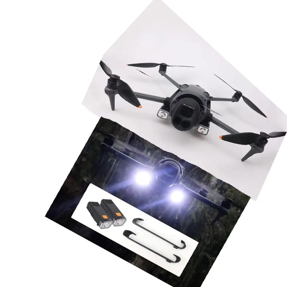 DJI Mavic 4 Pro Night Flight Searchlight – Rechargeable & 3 Modes