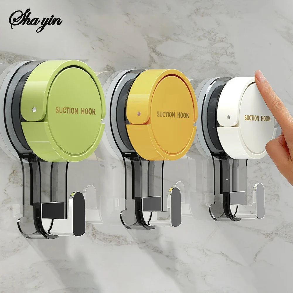 Strong Vacuum Suction Hooks Traceless No-drilling Adhesive Home