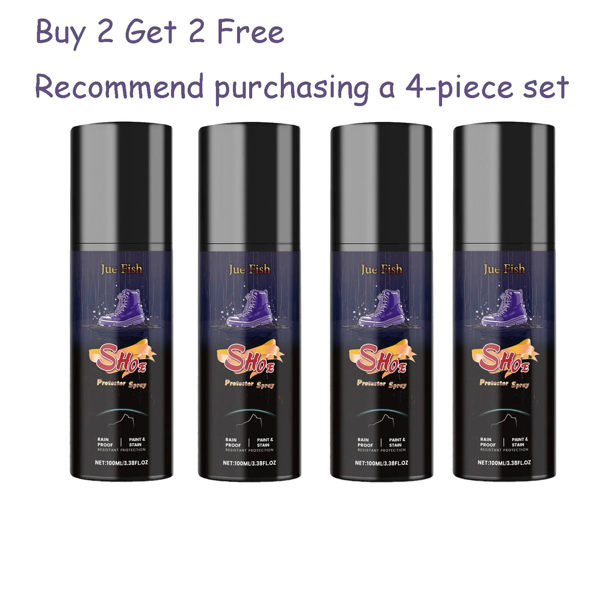 100ml Waterproof Shoe Protector Spray | Suede Canvas Sneakers