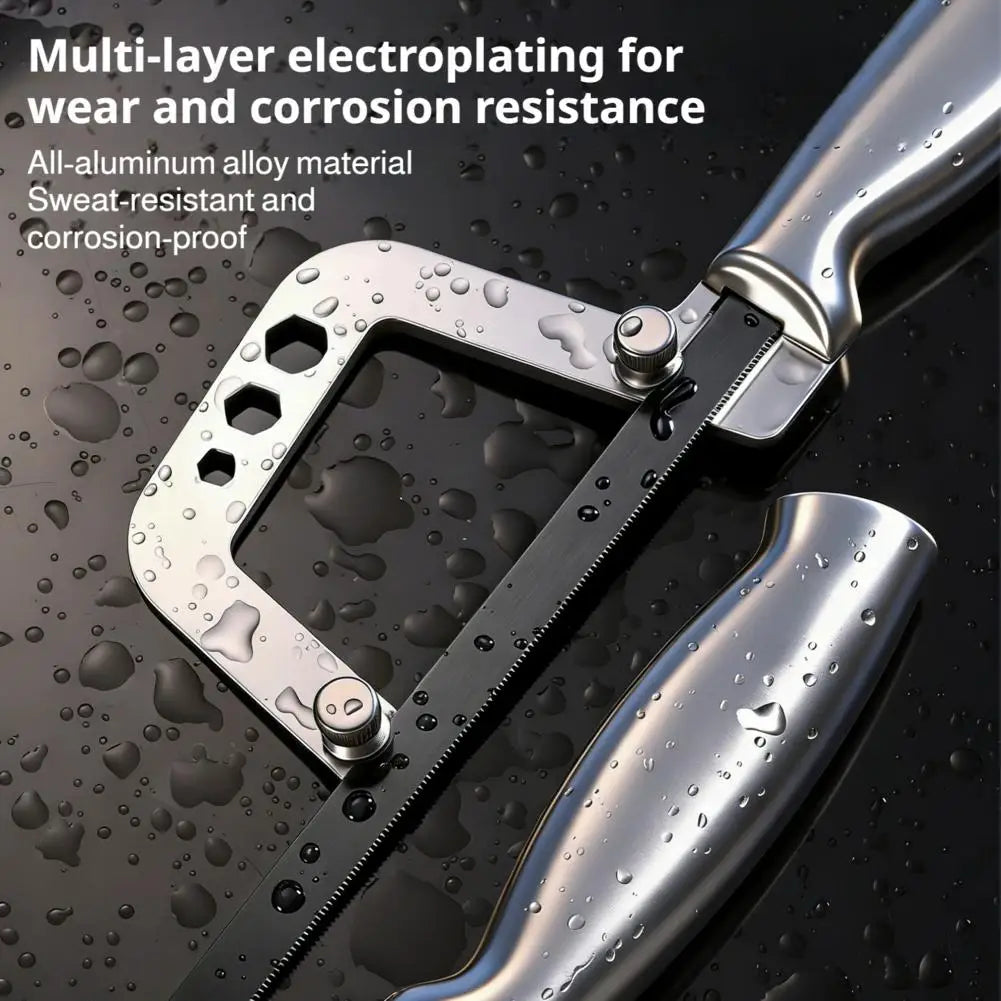 Mini Hacksaw Frame 12" Quick-Lock Compact Hand Saw | DIY Tool