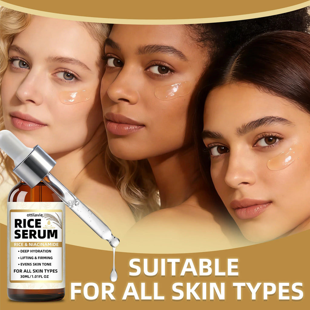 Ottilavie Rice Serum – Lift, Firm & Hydrate All Skin Types