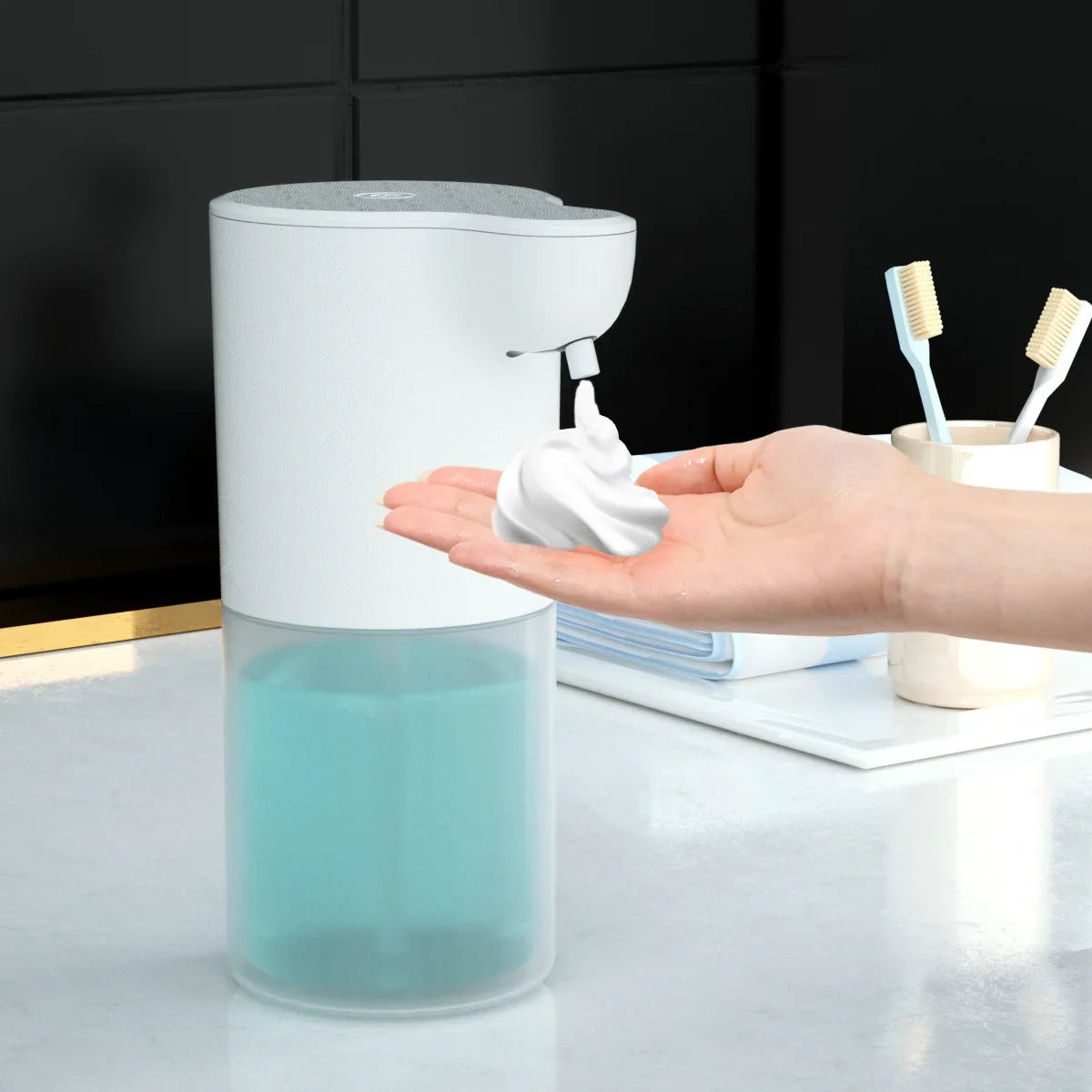 Touchless Automatic Foam Soap Dispenser – Smart Sensor Spray