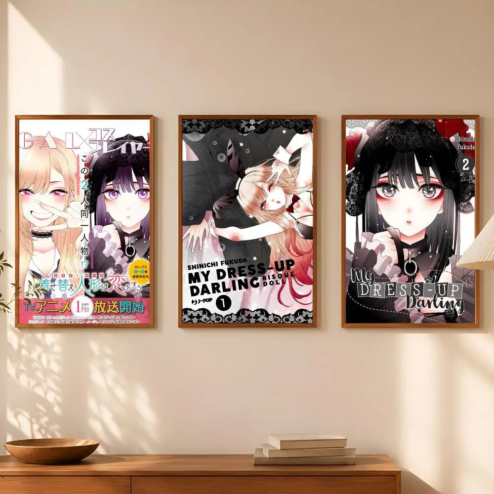 My Dress-Up Darling Self-Stick HD Wall Art Poster | Anime Decor
