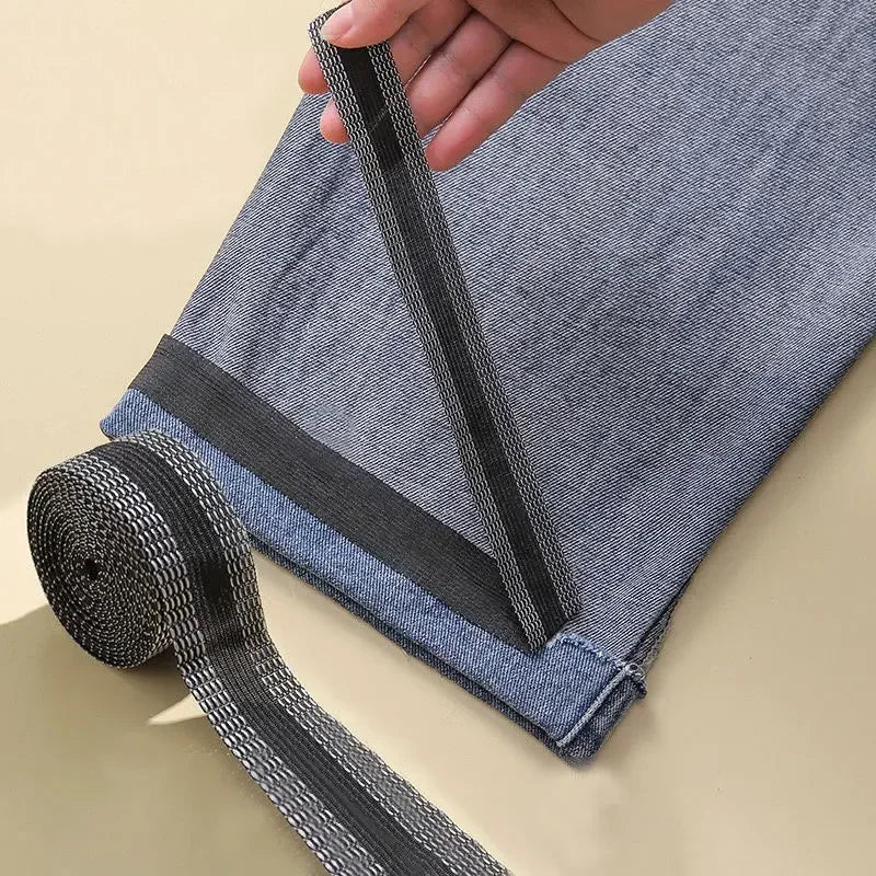 Iron-On Hem Tape – No-Sew Trouser & Fabric Hemming