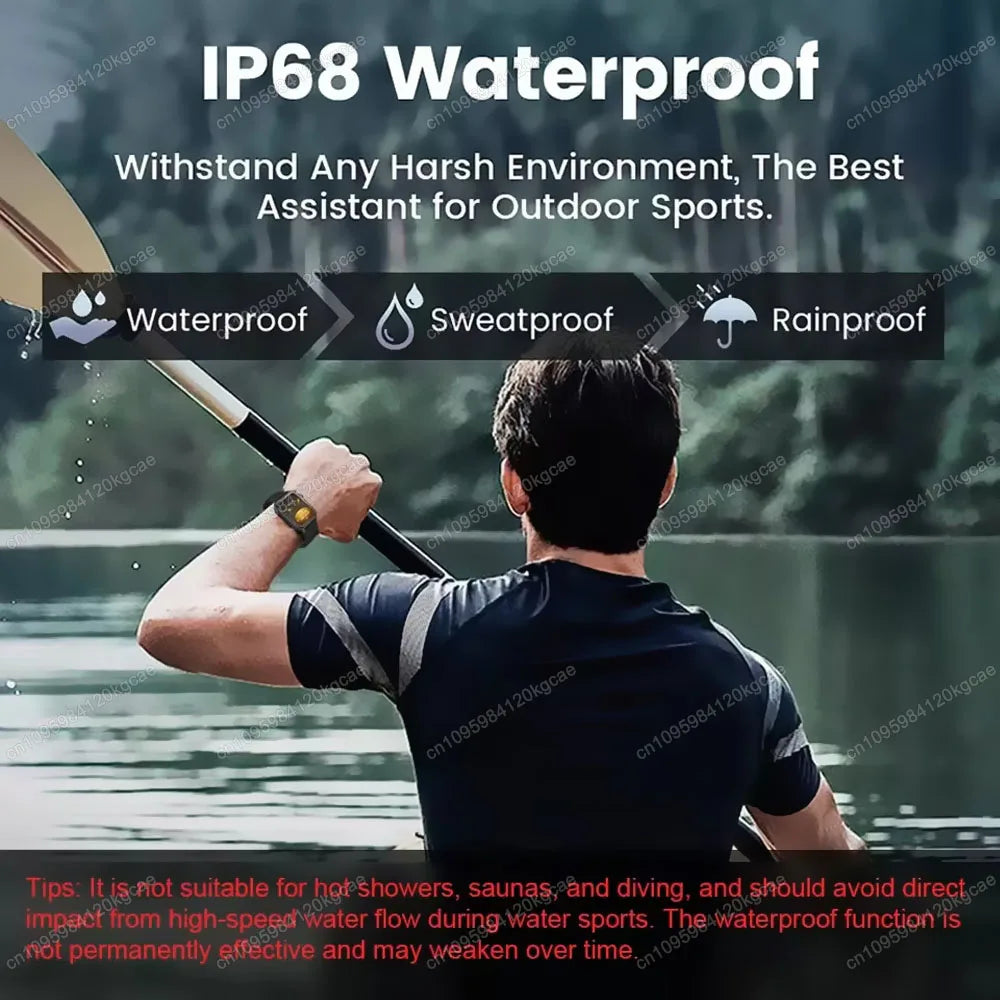 2026 Smart Watch Voice Calling Health Monitor IP68 Water Resistance