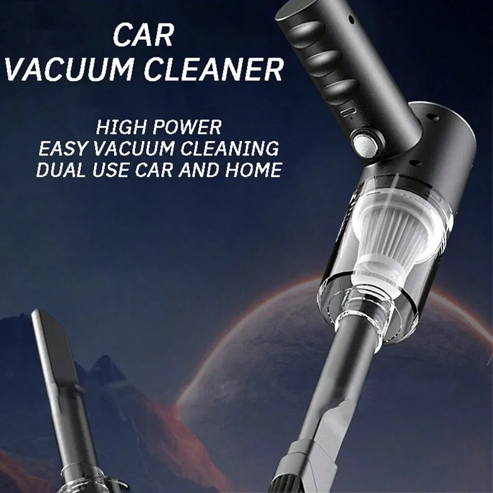 120W Wireless Handheld Vacuum – Car, Home & Pet Hair Cleaner