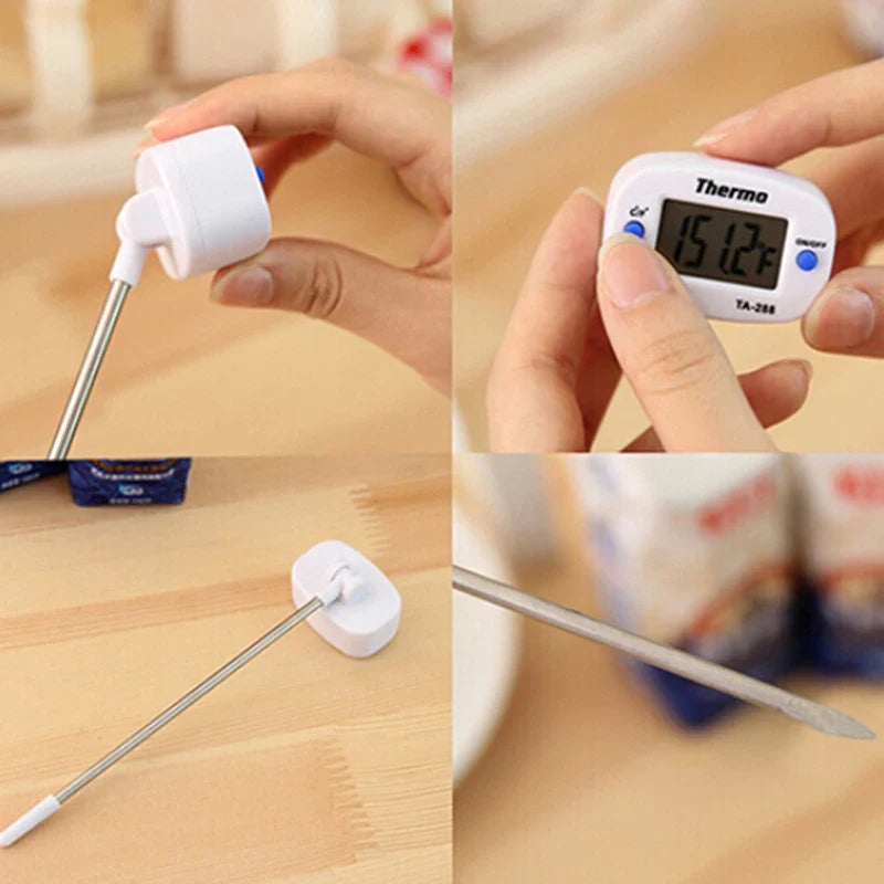 Needle Food Thermometer Kitchen Oil Milk Water Electronic Tools