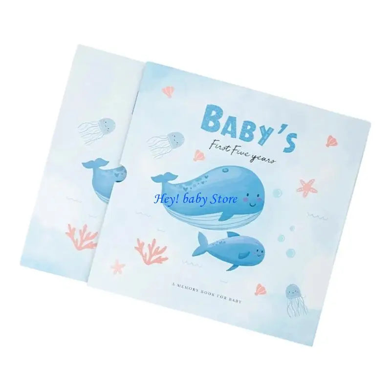 Baby Memory Book – Milestone Journal, Scrapbook & Photo Album