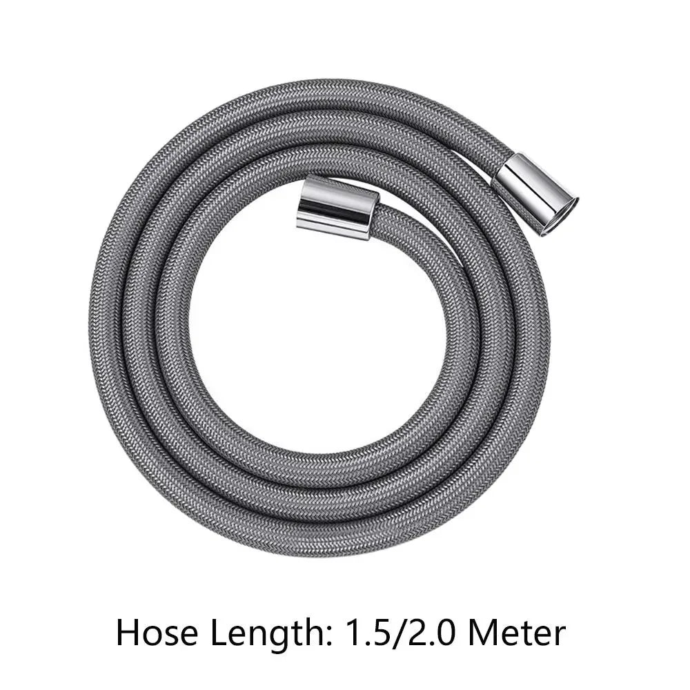 Flexible Nylon Shower Hose 1.5M & 2.0M | High Pressure Anti-Kink