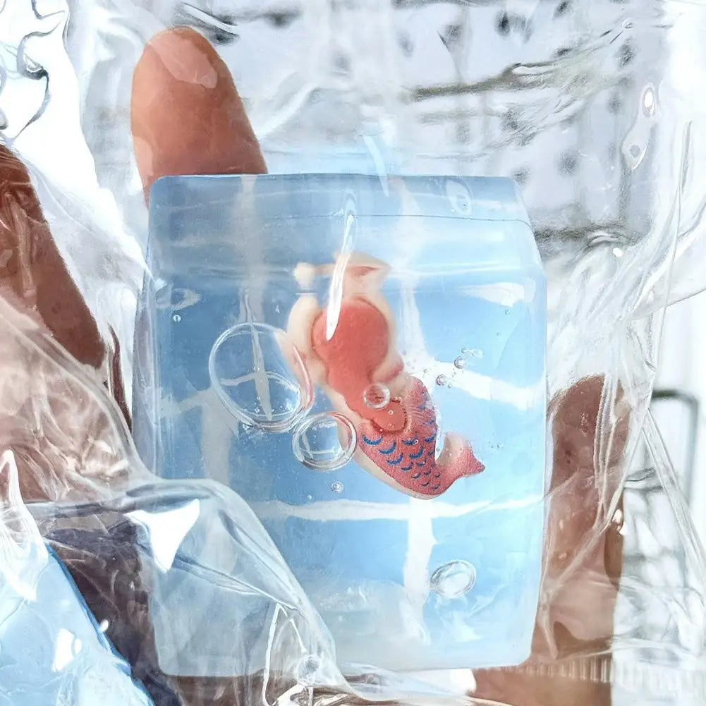 Random Cute Squishy Toy Clear Swimming Pool Squeeze Ball Creative