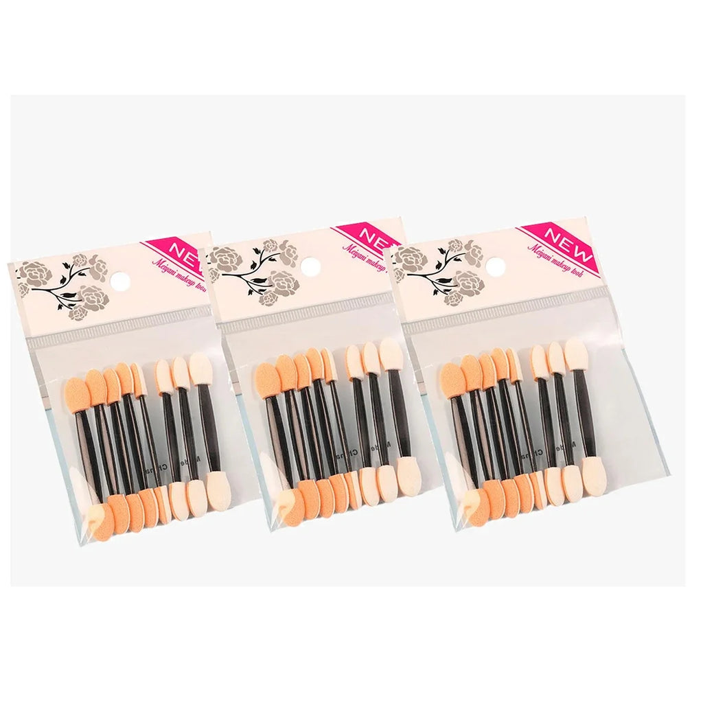 Disposable Eyeshadow Applicator Sticks – Double-Sided Sponge