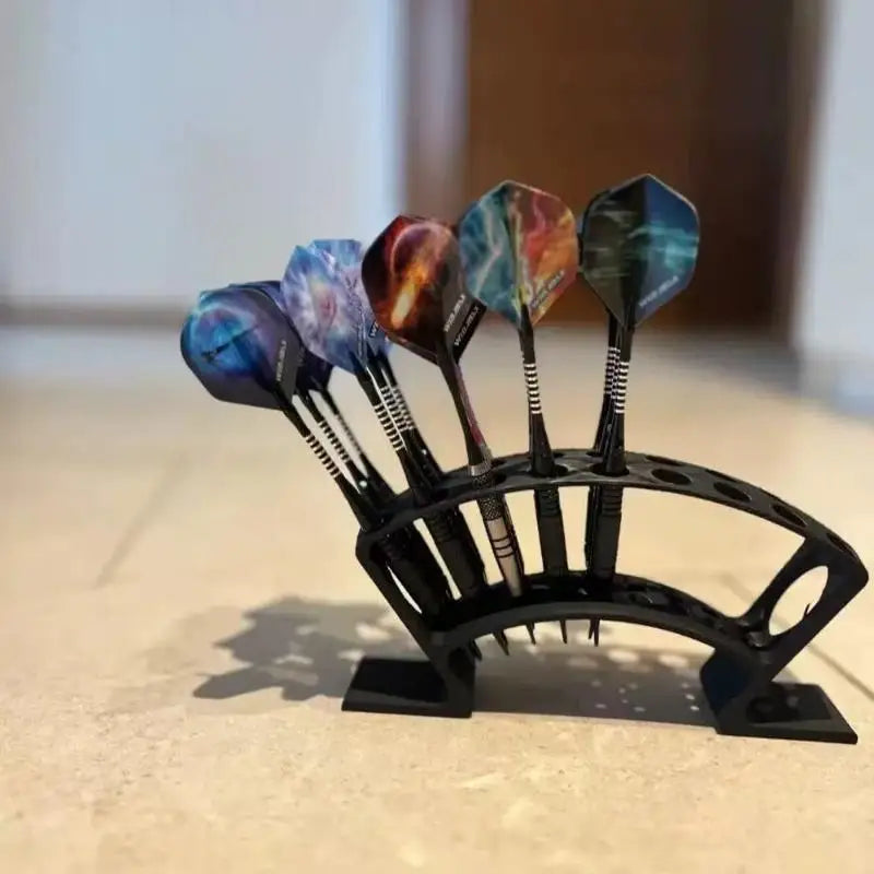 27-Slot Dart Cabinet Holder – Dart Storage Organizer for Players