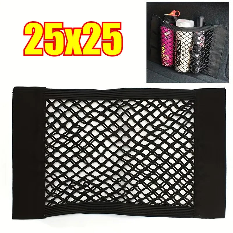 Car Trunk Elastic Mesh Storage Net Organizer Bag | Multi-Size