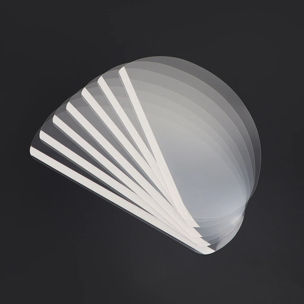 50-Pack Disposable Face Shields for Salon, Barber & Makeup