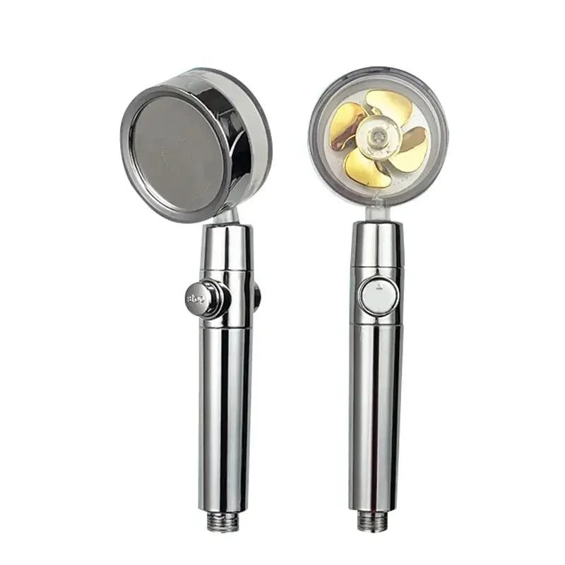 360° Twin Turbo High-Pressure Water-Saving Handheld Shower Head