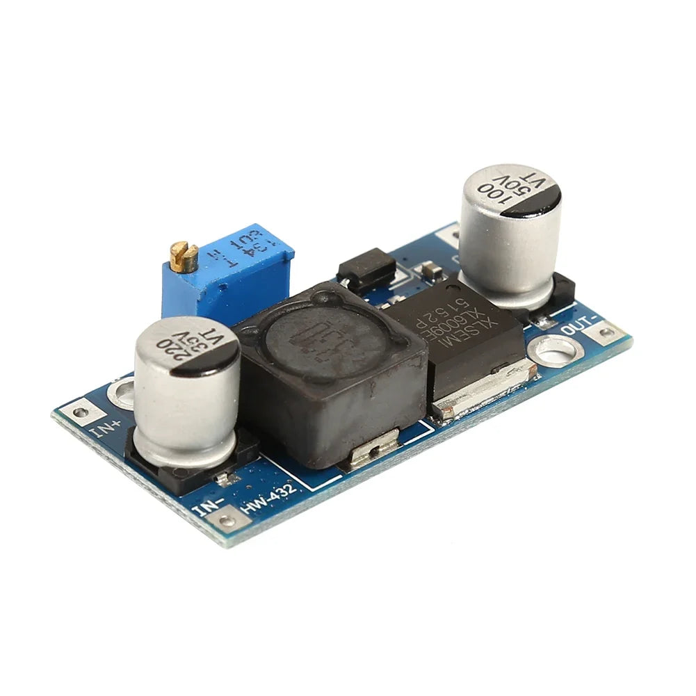 XL6009 DC-DC Boost Step-Up Power Module 3–32V to 5–35V