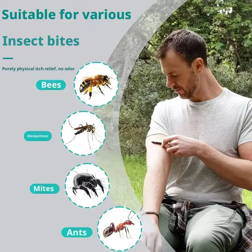 Rechargeable Insect Bite Itch Relief Pen | Chemical-Free Device