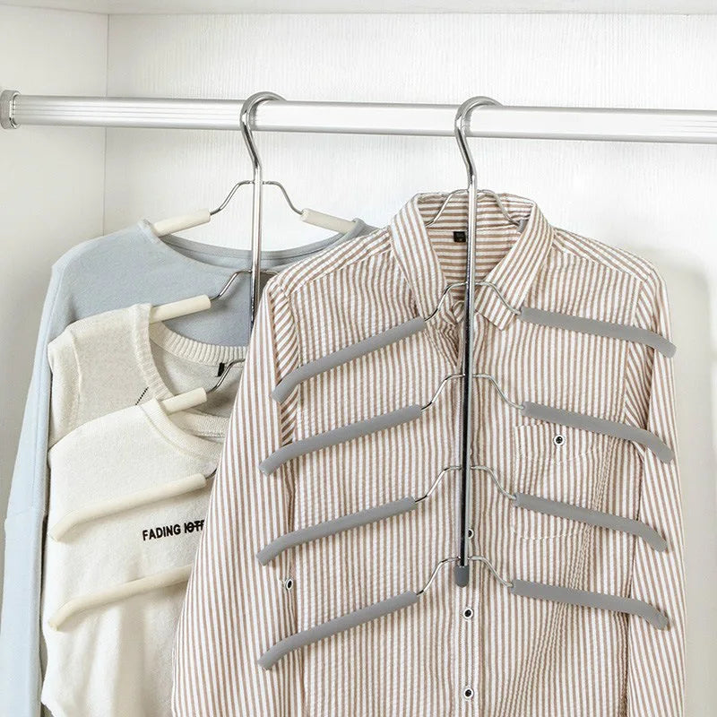 Metal Clothes Rack – Space-Saving Wardrobe & Bedroom Organizer