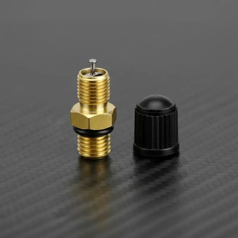 Brass Tire Valve Stems M8x1 – Heavy Duty Air Valves & Dust Caps