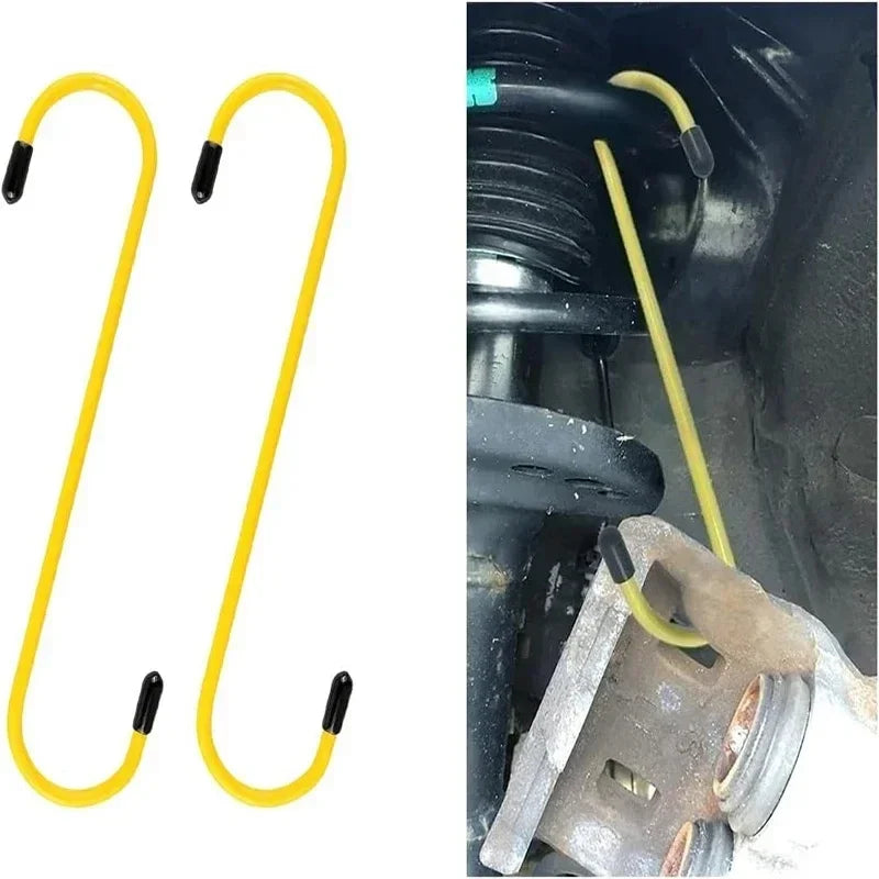 Brake Caliper Hooks with Rubber Tips | Universal Hanger Tool Set