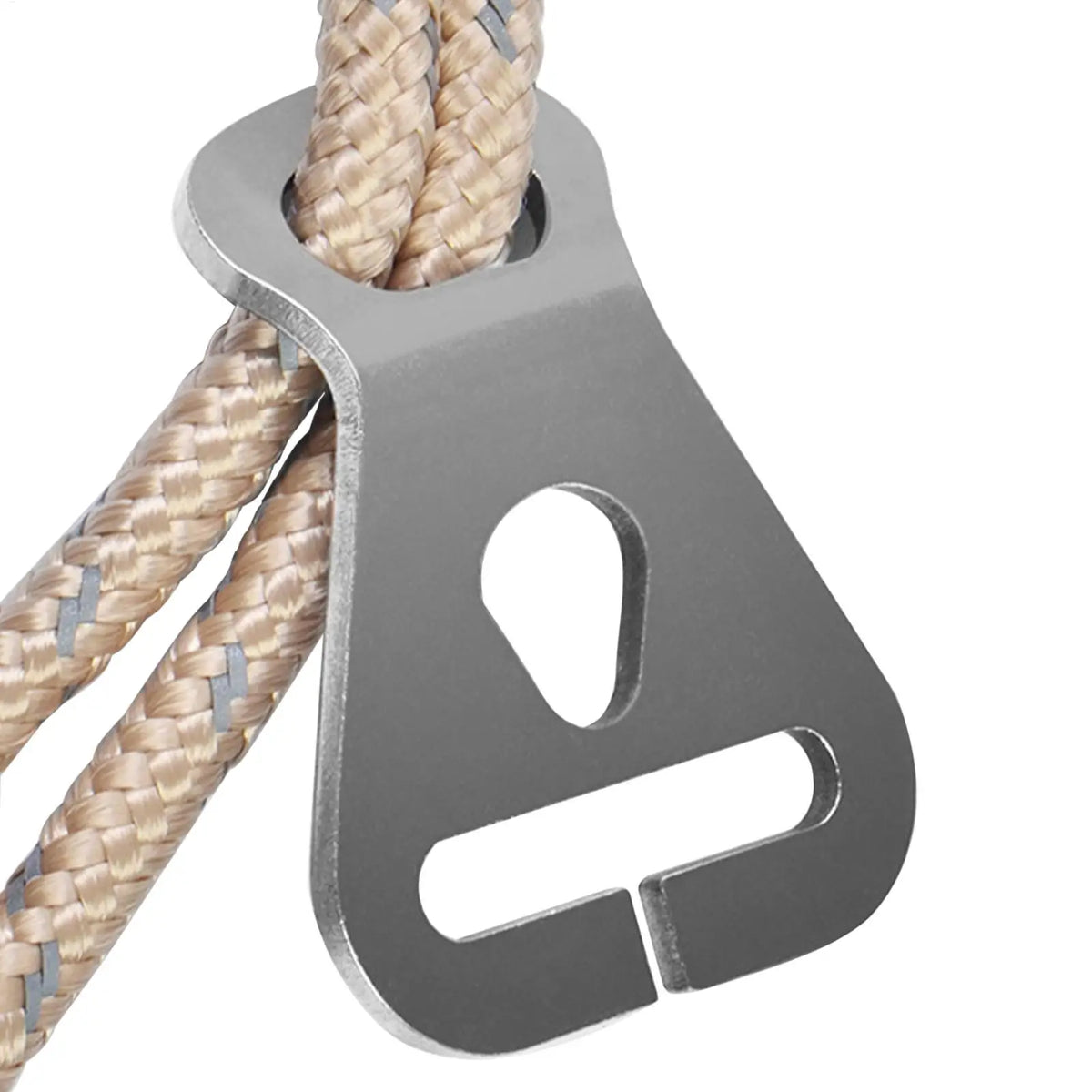 Stainless Steel Tent Rope Tensioner & Guyline Cord Buckle
