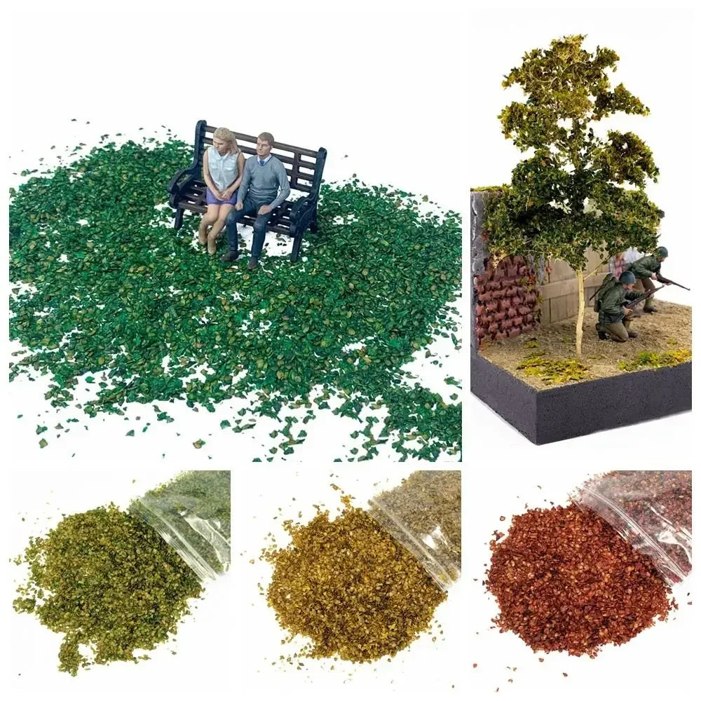 Leaves Static Model DIY Miniature Leaf Micro Landscape Bonsai Fairy