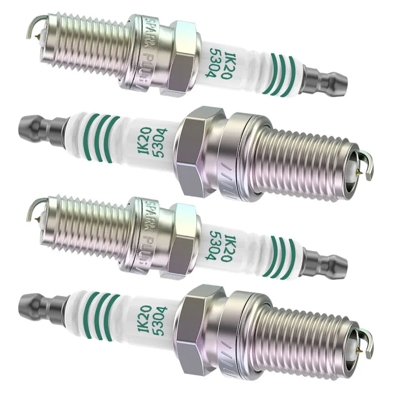 2 Automotive Spark Plugs IK20 Model 5304 Honda Toyota Nissan Mazda